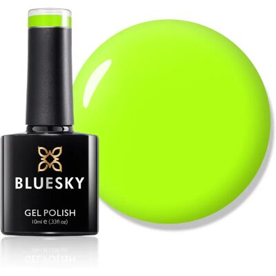 Bluesky Smalto Gel Verde Lime - 14 Giorni Bluesky Smalto Gel Verde Lime - 14 Giorni
