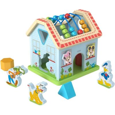 Jouet éducatif Disney Baby - Maison d'activités en bois 8 pièces - Publicité Jouet éducatif Disney Baby - Maison d'activités en bois 8 pièces - Publicité