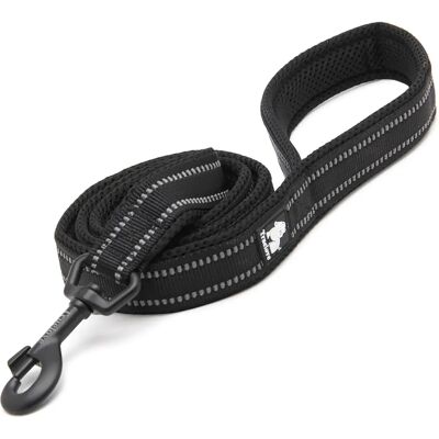 Truelove - Active - 110 cm - M - noir - Laisse pour chien - Publicité Truelove - Active - 110 cm - M - noir - Laisse pour chien - Publicité