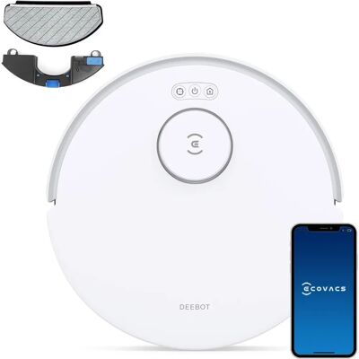 Ecovacs - Deebot N20 - 8000Pa - 300Min - Robot Vacuum Ecovacs - Deebot N20 - 8000Pa - 300Min - Robot Vacuum