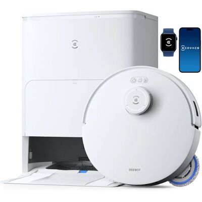 Ecovacs Deebot T30S Bílý - Robotický vysávač 2 v 1 Ecovacs Deebot T30S Bílý - Robotický vysávač 2 v 1