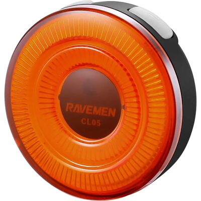 Ravemen CL05 Rear Light - Black/Orange - 30 Lumens Ravemen CL05 Rear Light - Black/Orange - 30 Lumens
