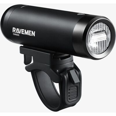 Lampe Avant Rechargeable USB Ravemen CR600 - Noir - 600 Lumens - Publicité Lampe Avant Rechargeable USB Ravemen CR600 - Noir - 600 Lumens - Publicité