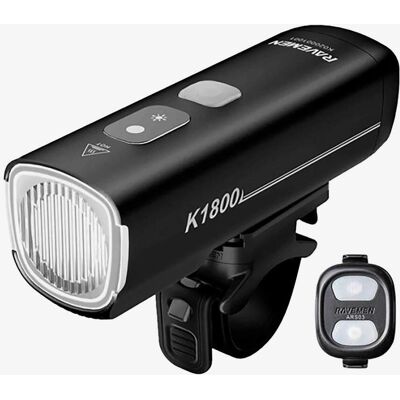 RAVEMEN K1800 Cykellampa - Automatisk ljusstyrka RAVEMEN K1800 Cykellampa - Automatisk ljusstyrka