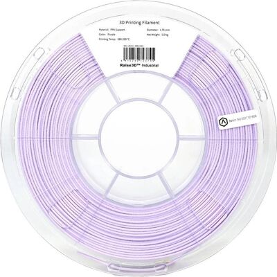 Raise3D Violette PPA Support Filament - 1kg 1.75mm 3D Raise3D Violette PPA Support Filament - 1kg 1.75mm 3D