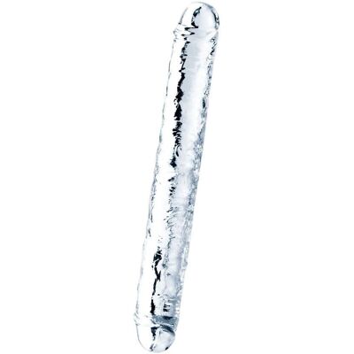 LoveToy Dildo Double - Transparent 30cm - Jouet Sexuel Solo & En Couple LoveToy Dildo Double - Transparent 30cm - Jouet Sexuel Solo & En Couple