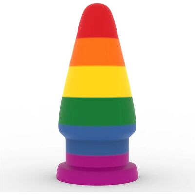 LoveToy Plug Anale Arcobaleno 15cm - Anal Plug LoveToy Plug Anale Arcobaleno 15cm - Anal Plug