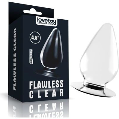 LoveToy Flawless Clear Anal Plug - Plug Anal LoveToy Flawless Clear Anal Plug - Plug Anal
