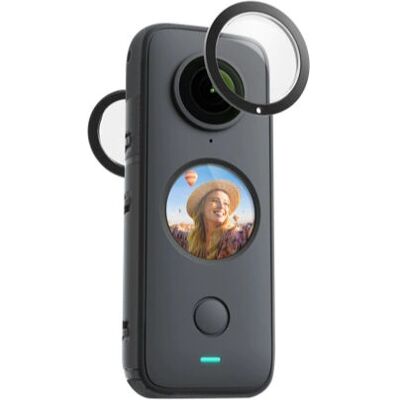 Protection d'objectif pour caméra d'action Insta360 Cinx2CB/E - Publicité Protection d'objectif pour caméra d'action Insta360 Cinx2CB/E - Publicité