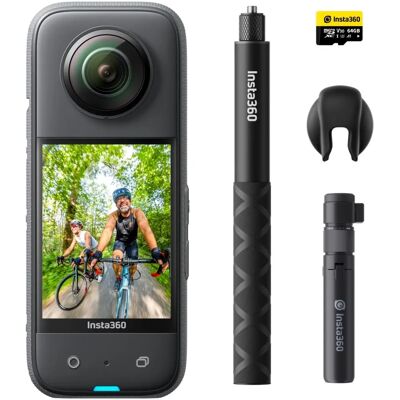 Insta360 X3 - Fotocamera d'azione - 5.7K, Impermeabile, 180g Insta360 X3 - Fotocamera d'azione - 5.7K, Impermeabile, 180g