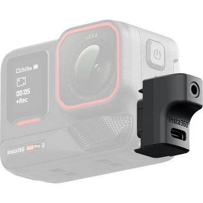 Insta360 Ace Pro Mikrofonadapter - Sicher, Leicht, Kompatibel Insta360 Ace Pro Mikrofonadapter - Sicher, Leicht, Kompatibel
