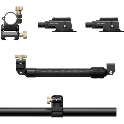 Soporte para coche con doble ventosa para cámaras Insta360 - Negro Soporte para coche con doble ventosa para cámaras Insta360 - Negro