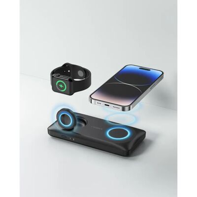 Veger MagMuti Power Bank 10000mAh Ładowanie bezprzewodowe Czarny Veger MagMuti Power Bank 10000mAh Ładowanie bezprzewodowe Czarny
