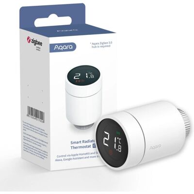 Aqara SRTS-A01 Termostatventil - Energibesparende, Zigbee 3.0, App-kontroll Aqara SRTS-A01 Termostatventil - Energibesparende, Zigbee 3.0, App-kontroll