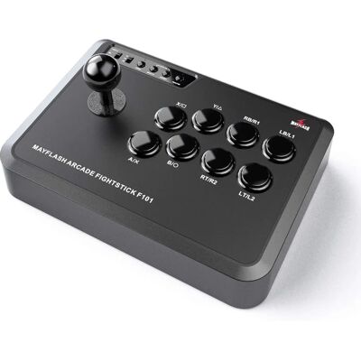 Mayflash F101 Arcade Stick - Negro - Arcade Stick Mayflash F101 Arcade Stick - Negro - Arcade Stick