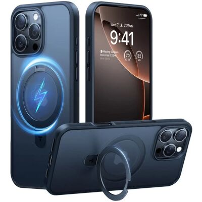 TORRAS Guardian Ostand Serie iPhone 16 Pro Max Cover - Sort TORRAS Guardian Ostand Serie iPhone 16 Pro Max Cover - Sort