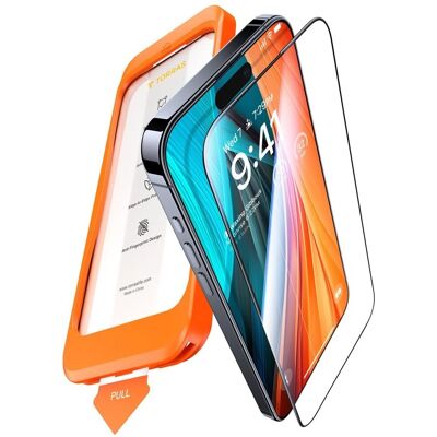 Torras Install Master - Gennemsigtig skærmbeskyttelse til iPhone 16 Pro Max Torras Install Master - Gennemsigtig skærmbeskyttelse til iPhone 16 Pro Max