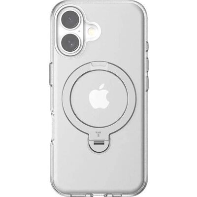 Funda transparente Torras iPhone 16 con soporte - Carcasa para smartphone Funda transparente Torras iPhone 16 con soporte - Carcasa para smartphone
