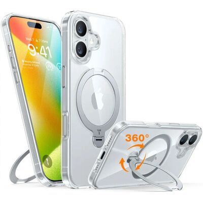 Torras iPhone 16 Plus átlátszó Spin tok Torras iPhone 16 Plus átlátszó Spin tok