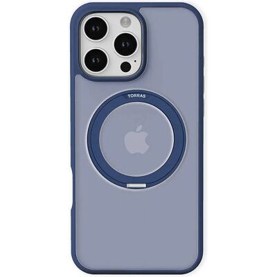 Kék Torras Ostand Pro tok az iPhone 16 Pro Max-hoz - Telefonvédő Kék Torras Ostand Pro tok az iPhone 16 Pro Max-hoz - Telefonvédő
