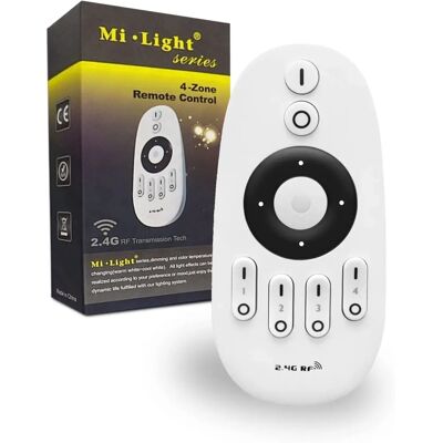 MiBoxer FUT007 Fjärrkontroll - 4 Zons LED Regulator MiBoxer FUT007 Fjärrkontroll - 4 Zons LED Regulator