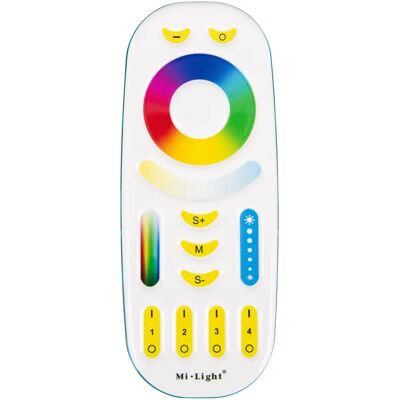 MIBOXER Fut092 Telecomando RF per LED RGB+CCT 4 Zone MIBOXER Fut092 Telecomando RF per LED RGB+CCT 4 Zone