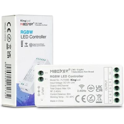 MiBoxer LED Controller RGBW 12/24V Wi-Fi RF Fernbedienung MiBoxer LED Controller RGBW 12/24V Wi-Fi RF Fernbedienung
