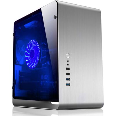 Case Micro ATX Jonsbo UMX3 Argento Case Micro ATX Jonsbo UMX3 Argento