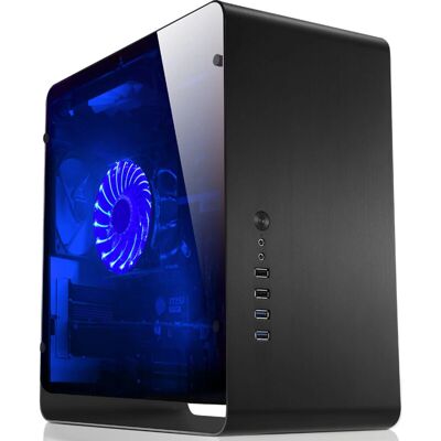 Boîtier PC Jonsbo UMX3 Micro-ATX - Noir - Publicité Boîtier PC Jonsbo UMX3 Micro-ATX - Noir - Publicité