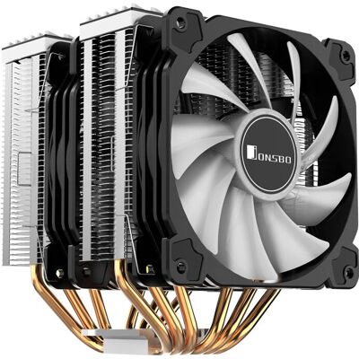 Jonsbo CR-2000 Dual Tower CPU Cooler - Black Jonsbo CR-2000 Dual Tower CPU Cooler - Black