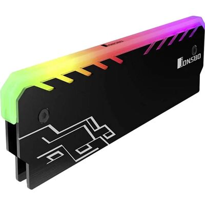 Refroidisseur RAM RGB JONSBO NC-1 - Noir Refroidisseur RAM RGB JONSBO NC-1 - Noir