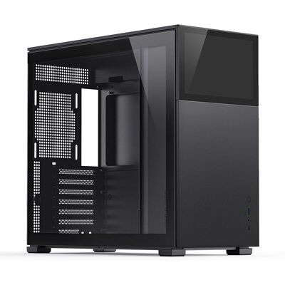 Jonsbo D41 Boîtier ATX Noir - Verre Trempé, Petite Taille - Publicité Jonsbo D41 Boîtier ATX Noir - Verre Trempé, Petite Taille - Publicité