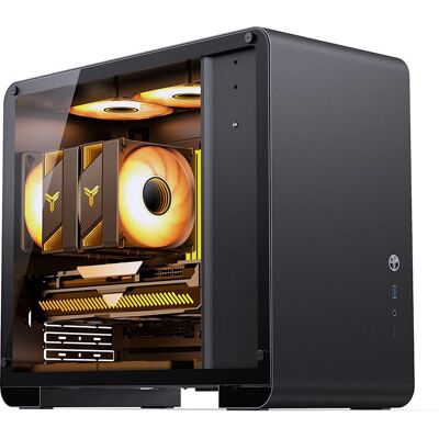 Jonsbo U4 Mini - Mini Torre Micro-ATX, Nero Jonsbo U4 Mini - Mini Torre Micro-ATX, Nero