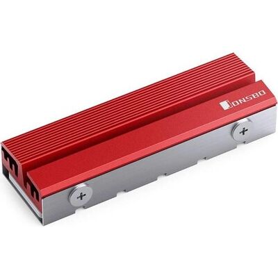 Jonsbo M.2-6 SSD Rote Passivkühler - Kühlung für SSDs Jonsbo M.2-6 SSD Rote Passivkühler - Kühlung für SSDs