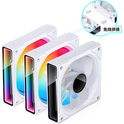 Jonsbo ZK-120WR 3in1 RGB PC Lüfter - Weiss Jonsbo ZK-120WR 3in1 RGB PC Lüfter - Weiss