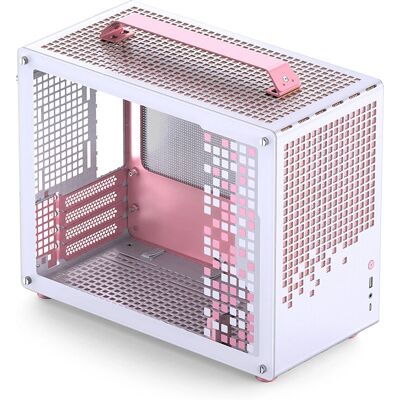 Jonsplus Z20 Mini Tower PC-Gehäuse - Griff, Mesh, Kompakt Jonsplus Z20 Mini Tower PC-Gehäuse - Griff, Mesh, Kompakt