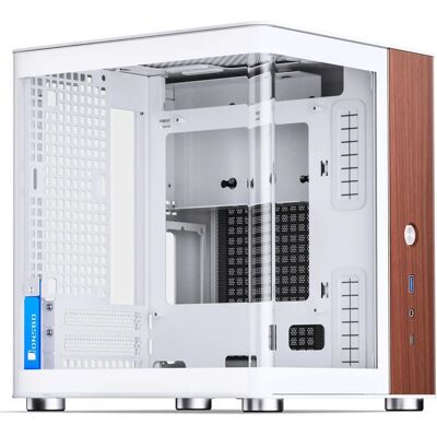 Jonsbo TK-0 Case Mini-ITX - Vetro Temperato, Bianco Jonsbo TK-0 Case Mini-ITX - Vetro Temperato, Bianco