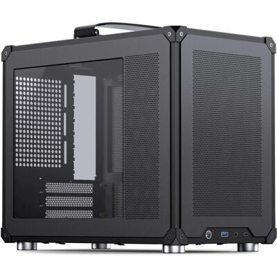 Jonsbo C6MAX - Mini-ITX Gehäuse mit Griff - Schwarz Jonsbo C6MAX - Mini-ITX Gehäuse mit Griff - Schwarz