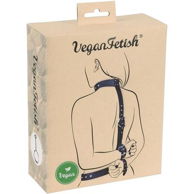 Vegansk Fetish Bondage Fængselsæt i Læder-udseende - Bondage Sæt Vegansk Fetish Bondage Fængselsæt i Læder-udseende - Bondage Sæt
