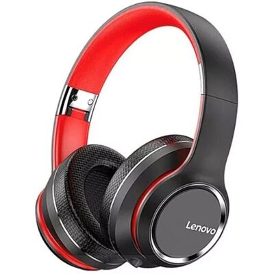 Lenovo HD200 Casque - Over Ear, Noir-Rouge - Casque - Publicité Lenovo HD200 Casque - Over Ear, Noir-Rouge - Casque - Publicité