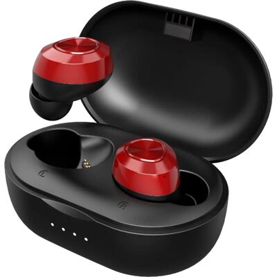 Lenovo Auriculares Bluetooth 5.0 IPX5 Resistentes al agua RE QCC3020 CHIPSET - Rojo Lenovo Auriculares Bluetooth 5.0 IPX5 Resistentes al agua RE QCC3020 CHIPSET - Rojo