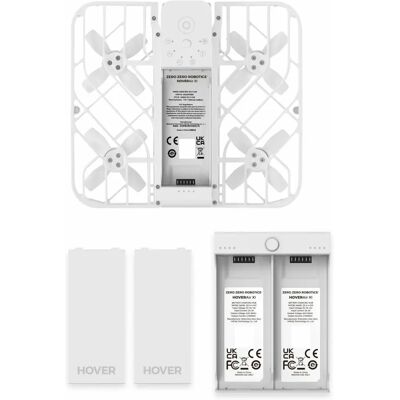 HOVERAir X1 Weiß Drohne - 4K Kamera, Faltbar, 30 Min Flugzeit HOVERAir X1 Weiß Drohne - 4K Kamera, Faltbar, 30 Min Flugzeit