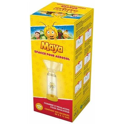 Chambre d'inhalation Studio 100 Maya + Masque pour bébé/enfant - Chambre d'inhalation pour enfants - Publicité Chambre d'inhalation Studio 100 Maya + Masque pour bébé/enfant - Chambre d'inhalation pour enfants - Publicité