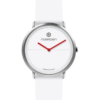 Noerden LIFE2WH Reloj híbrido inteligente - Resistente al agua 5ATM Blanco Noerden LIFE2WH Reloj híbrido inteligente - Resistente al agua 5ATM Blanco
