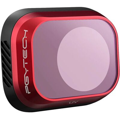 Filtre UV pour drone caméra PGYTECH P-40B-012 - Rouge - Accessoire - Publicité Filtre UV pour drone caméra PGYTECH P-40B-012 - Rouge - Accessoire - Publicité