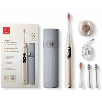 Oclean X Pro Digital Oro Cepillo de Dientes Sonic - Cepillo eléctrico Oclean X Pro Digital Oro Cepillo de Dientes Sonic - Cepillo eléctrico