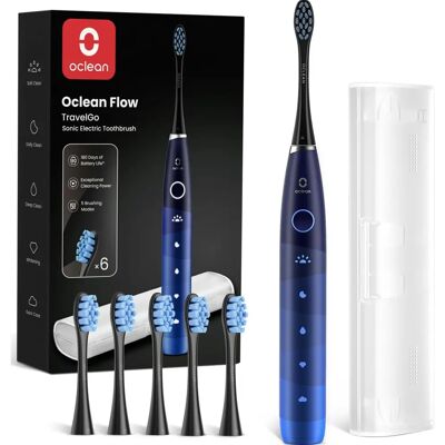 Oclean Flow TravelGo Electric Toothbrush - 5 Modes, Waterproof Oclean Flow TravelGo Electric Toothbrush - 5 Modes, Waterproof