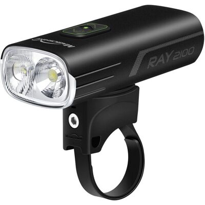 Magicshine Ray 2100 Cykellygte foran - 2100 Lumen - USB-C Genopladelig Magicshine Ray 2100 Cykellygte foran - 2100 Lumen - USB-C Genopladelig