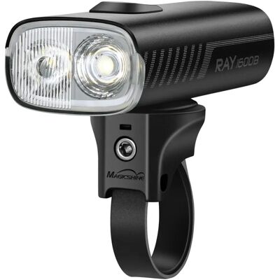 Magicshine Ray 1600B Fahrradlicht - 1600 Lumen, Silber Magicshine Ray 1600B Fahrradlicht - 1600 Lumen, Silber