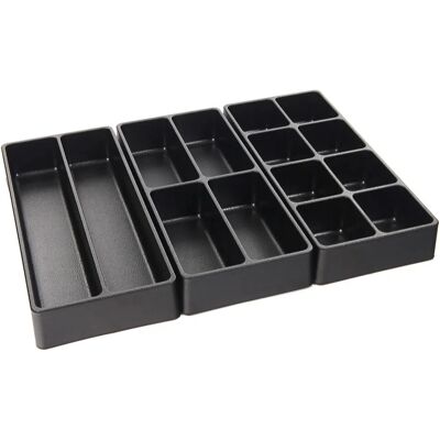 Set de 3 inserts HBM para carros de herramientas - 6 cm Set de 3 inserts HBM para carros de herramientas - 6 cm